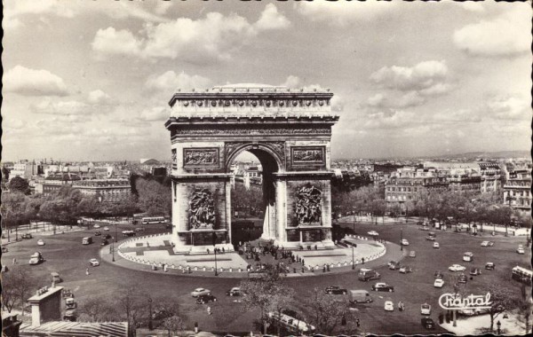 Paris, Place de l`Etoile